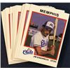 Image 1 : 1987 PRO CARDS MEMPHIS CHICKS TEAM SET - JIM EISENREICH