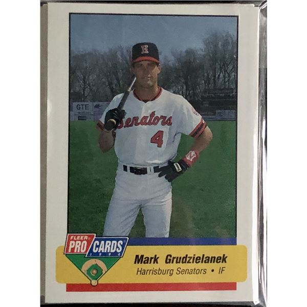 1994 FLEER HARRISBURG SENATORS TEAM SET - MARK GRUDZIELANEK