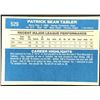 Image 2 : 1982 DONRUSS PAT TABLER ROOKIE CARD