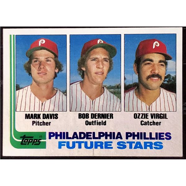 1982 TOPPS BOB DERNIER ROOKIE CARD