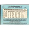 Image 2 : 1986 DONRUSS DAVE RIGHETTI (HOF)