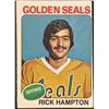Image 1 : 1975-76 NHL O-PEE-CHEE RICK HAMPTON ROOKIE CARD