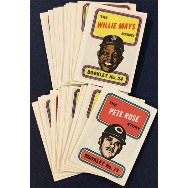 1971 TOPPS BASEBALL INSERT BOOKLETS SET
