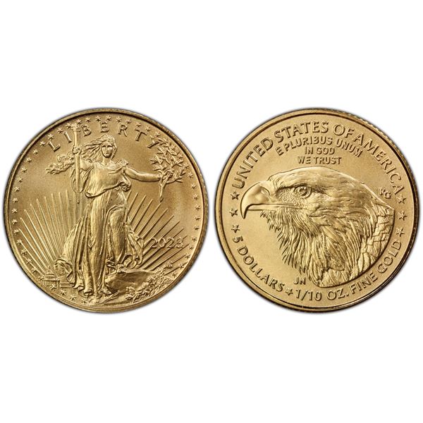 2025 $5 Gold American Eagle- Graded MS 70