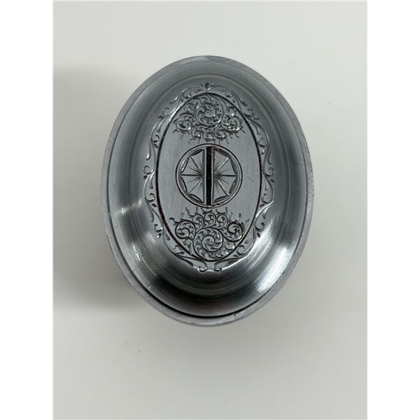 Brian Powley-engraved Dressel one screw standard grip cap