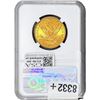 Image 2 : 1907 $10 Gold Eagle NGC MS65