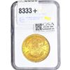 Image 2 : 1898 $20 Gold Double Eagle NGC MS61