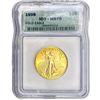 Image 1 : 1999 1/2 OZ Gold Eagle $25 ICG MS70
