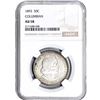 Image 1 : 1893 Columbian Expo Half Dollar NGC AU58