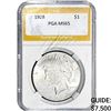 Image 1 : 1928 Silver Peace Dollar PGA MS65