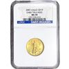 Image 1 : 2007 1/4 OZ Gold Eagle $10 NGC MS70