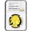 Image 1 : 2020-W 1 OZ Gold Buffalo $50 NGC PF70 Ultra Cameo