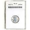 Image 1 : 1943 Wheat Cent ANACS MS66