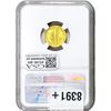 Image 2 : 2016-W 1/10 OZ Gold Mercury Dime 100th Ann. NGC SP70
