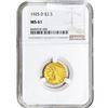 Image 1 : 1925-D $2.50 Gold Quarter Eagle NGC MS61