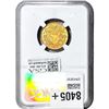 Image 2 : 1903B .1867 OZ Gold 20 Francs NGC MS65