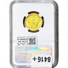 Image 2 : 2016 1/4 OZ 24K Gold Standing Liberty Quarter NGC SP70