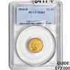 Image 1 : 1914-D $2.50 Gold Quarter Eagle PCGS MS64