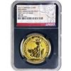 Image 1 : 2017 Great Britain 1 OZ Gold 100 Pounds NGC MS70