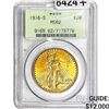 1916-S $20 Gold Double Eagle PCGS MS62