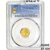 1865 Rare Gold Dollar PCGS XF45