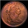 Image 1 : 1804 Spiked Chin Draped Bust Half Cent