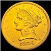 Image 1 : 1844 $5 Gold Half Eagle
