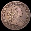 Image 1 : 1805 Draped Bust Half Dollar