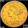 Image 1 : 1853 $5 Gold Half Eagle