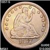 Image 1 : 1857-S Seated Liberty Quarter UNCIRCULATED