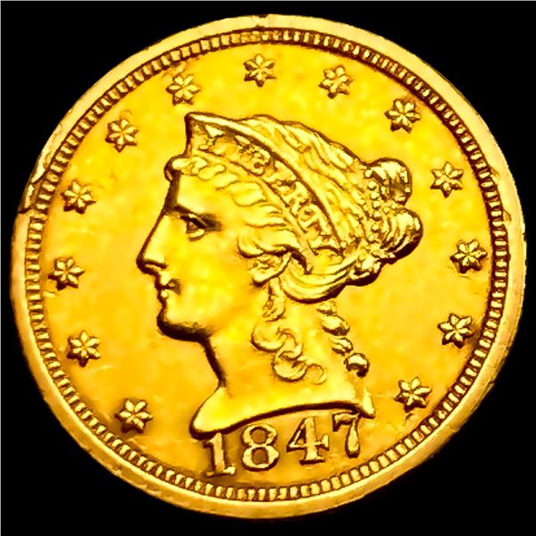 1847-C $2.50 Gold Quarter Eagle