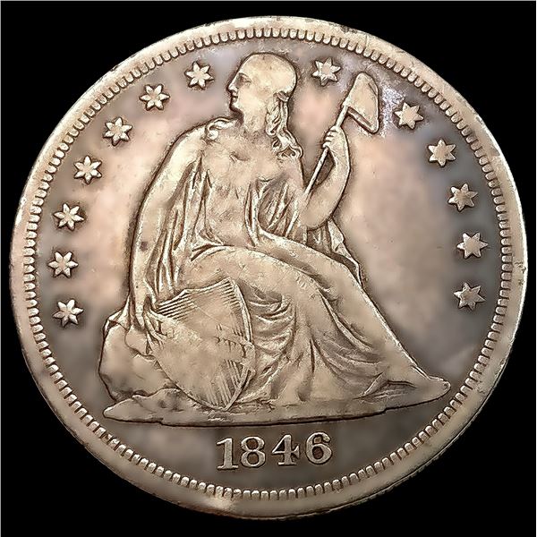 1846-O Seated Liberty Dollar