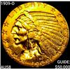 Image 1 : 1909-O $5 Gold Half Eagle CHOICE AU