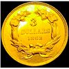 Image 2 : 1862 $3 Gold Piece UNCIRCULATED