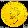 Image 1 : 1854 Rare Gold Dollar UNCIRCULATED