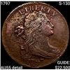 Image 1 : 1797 S-130 Draped Bust Large Cent HIGH GRADE