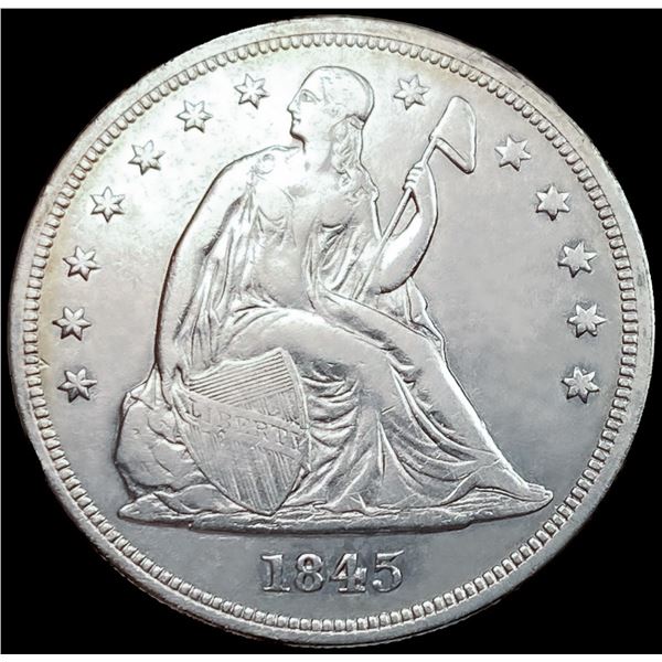 1845 Seated Liberty Dollar