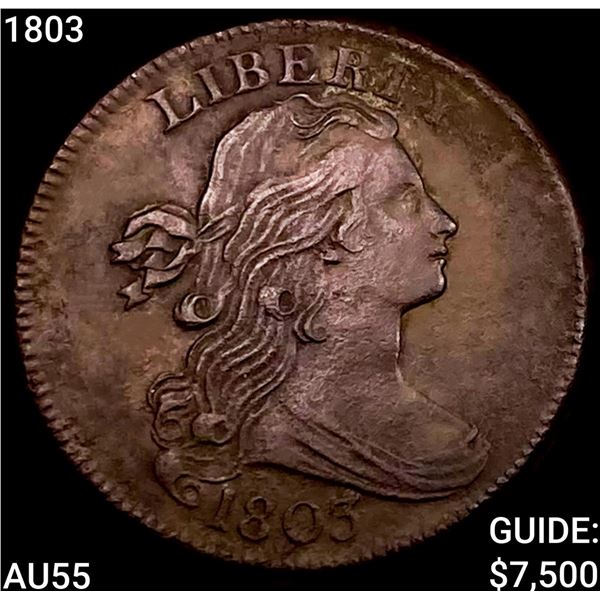 1803 Draped Bust Large Cent HIGH GRADE