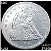 Image 1 : 1867 Seated Liberty Dollar CHOICE AU