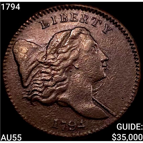 1794 Liberty Cap Half Cent HIGH GRADE