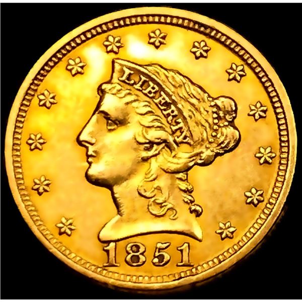 1851 $2.50 Gold Quarter Eagle