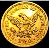Image 2 : 1851 $2.50 Gold Quarter Eagle