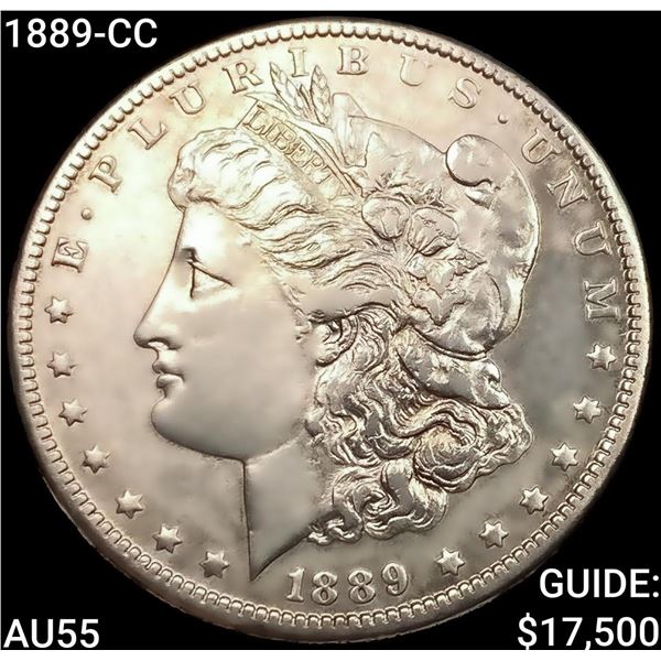 1889-CC Morgan Silver Dollar HIGH GRADE