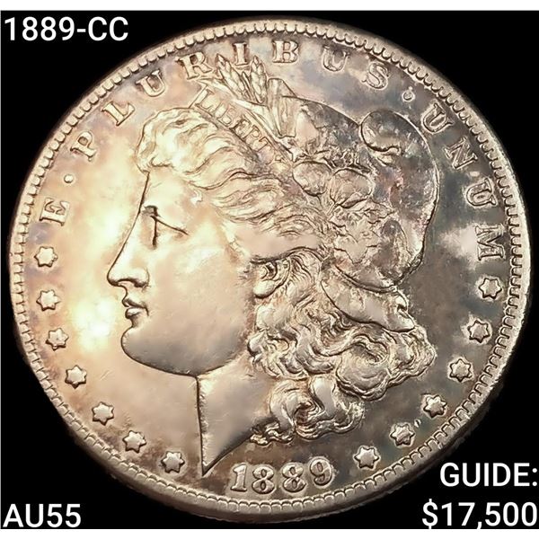 1889-CC Morgan Silver Dollar HIGH GRADE