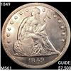 Image 1 : 1849 Seated Liberty Dollar UNCIRCULATED