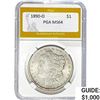 Image 1 : 1890-O Morgan Silver Dollar PGA MS64