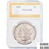 1893 Morgan Silver Dollar PGA AU58