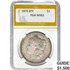 Image 1 : 1878 Morgan Silver Dollar PGA MS62 8TF