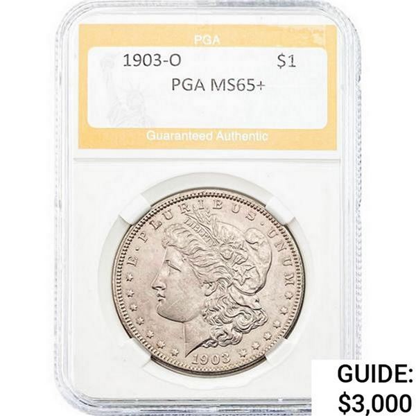 1903-O Morgan Silver Dollar PGA MS65+