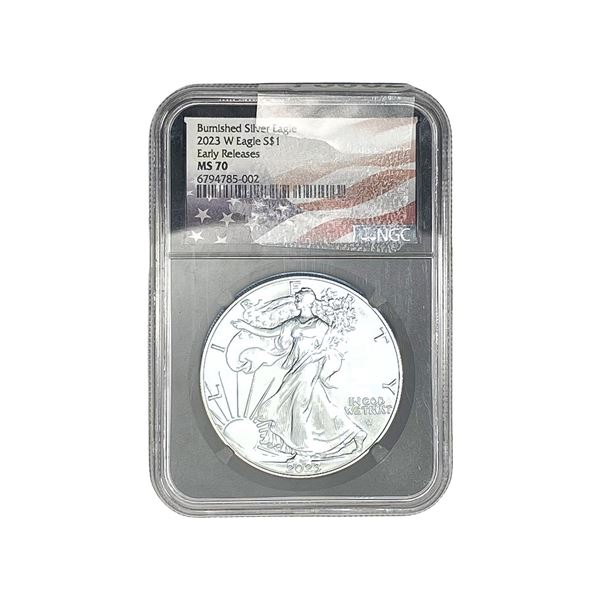 2023-W Silver Eagle NGC MS70